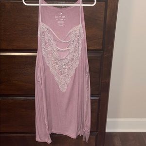 American Eagle Soft & Sexy Lace Up Tank